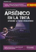 Okładka książki Hiszpański Kryminał z ćw. Arsnico en la tinta