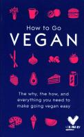How To Go Vegan. Wydawca: Hodder And Stoughton. SmakLiter.pl Opakowanie How To Go Vegan