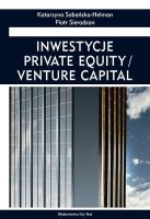 Okładka książki Inwestycje private equity/venture capital