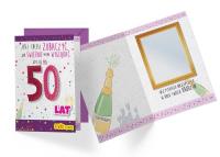 Okładka książki Karnet 50 -te Urodziny DK-485