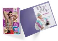 Opakowanie Karnet B5 Q-154 Urodziny Gorąca Malwina