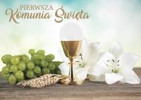 Karnet B6 3DV-203 Komunia. Wydawca: Kukartka. SmakLiter.pl Opakowanie Karnet B6 3DV-203 Komunia