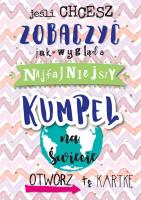 Opakowanie Karnet B6 DK-595 Najfajniejszy kumpel (lusterko)