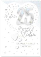 Opakowanie Karnet B6 DK-808 25. Rocznica ślubu