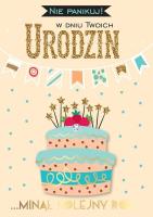Karnet B6 DK-828 Urodziny tort. Wydawca: Kukartka. SmakLiter.pl Opakowanie Karnet B6 DK-828 Urodziny tort