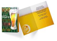 Karnet B6 DK-842 Urodziny męskie, browar. Wydawca: Kukartka. SmakLiter.pl Opakowanie Karnet B6 DK-842 Urodziny męskie, browar