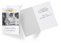 Karnet B6 PP-2177 Urodziny maseczka. Wydawca: Kukartka. SmakLiter.pl Opakowanie Karnet B6 PP-2177 Urodziny maseczka