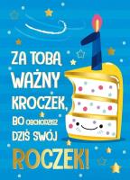 Opakowanie Karnet B6 PR-176 Roczek tort