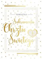 Opakowanie Karnet B6 PR-184 Chrzest