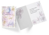 Opakowanie Karnet B6 PR-248 Imieniny kwiaty