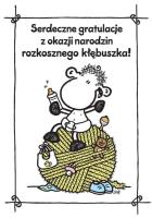 Opakowanie Karnet B6 Sheepworld 55383 Gratulacje, narodziny..