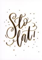 Opakowanie Karnet B6 Sto lat! (bez tekstu) HM-200-1483