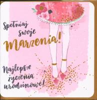 Opakowanie Karnet B6 Urodziny HM-200-1399