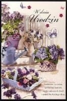 Opakowanie Karnet B6 Urodziny HM-200-1618