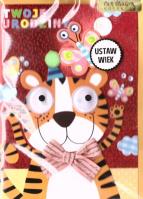 Opakowanie Karnet B6 Urodziny (wymienne cyf.) HM-200-830