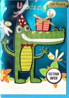 Opakowanie Karnet B6 Urodziny (wymienne cyf.) HM-200-831