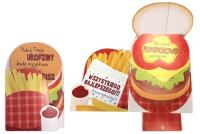 Karnet KBO-009 Urodziny burger. Wydawca: Kukartka. SmakLiter.pl Opakowanie Karnet KBO-009 Urodziny burger
