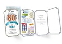 Karnet PM-174 Urodziny 60 2021. Wydawca: Kukartka. SmakLiter.pl Opakowanie Karnet PM-174 Urodziny 60 2021