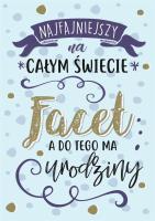 Okładka książki Karnet Urodziny PR-066