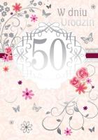Okładka książki Karnet W dniu 50 Urodzin PP-1387