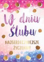 Okładka książki Karnet W dniu ślubu PR-068