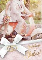 Okładka książki Karnet W dniu ślubu PR-071