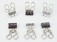 Opakowanie Klipsy do papieru - ósemki (6 szt.)