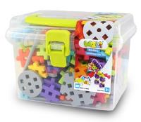 Klocki Meli Basic Constructor Travel Box 250 Elementów. Wydawca: MELI. SmakLiter.pl Opakowanie Klocki Meli Basic Constructor Travel Box 250 Elementów