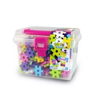Klocki Meli Basic Pink Travel Box 250 Elementów. Wydawca: MELI. SmakLiter.pl Opakowanie Klocki Meli Basic Pink Travel Box 250 Elementów