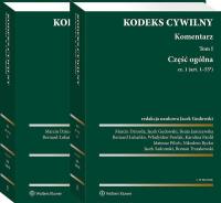 Kodeks cywilny Komentarz T.1 Cz.ogólna Cz.1 i 2. Autor: Opracowanie zbiorowe. SmakLiter.pl Okładka książki Kodeks cywilny Komentarz T.1 Cz.ogólna Cz.1 i 2