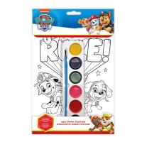 Opakowanie Kolorowanka z farbami. Psi Patrol