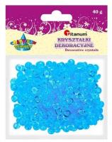 Opakowanie Koraliki plastikowe połówka kuli jasnonieb. 40g