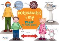 Koronawirus i my. Autor: Lehner Monika. SmakLiter.pl Okładka książki Koronawirus i my