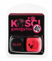Opakowanie Kości Kamasutra 40 latki (różowo-czarne)