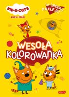 Kot-o-ciaki. Wesoła kolorowanka. Autor: Opracowanie zbiorowe. SmakLiter.pl Okładka książki Kot-o-ciaki. Wesoła kolorowanka