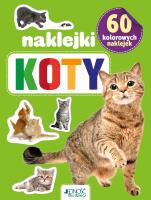 Koty. Naklejki. Autor: Opracowanie zbiorowe. SmakLiter.pl Okładka książki Koty. Naklejki