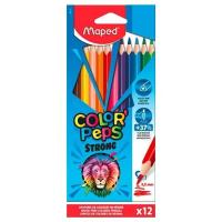 Opakowanie Kredki Colorpeps Strong trójkątne 12 kolorów