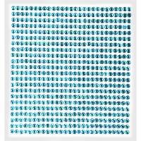 Opakowanie Kryształki samoprzylepne paski jasnoniebieskie