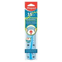 Opakowanie Linijka Flex elastyczna 15cm niebieska