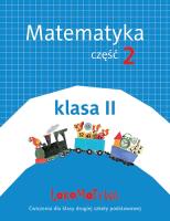 Lokomotywa 2 Matematyka cz.2 w.2018 GWO. Autor: Małgorzata Dobrowolska (red.), Szulc Agnieszka. SmakLiter.pl Okładka książki Lokomotywa 2 Matematyka cz.2 w.2018 GWO