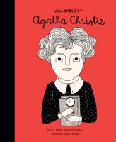 Mali WIELCY. Agatha Christie.. Autor: Maria Isabel Sanchez-Vegara. SmakLiter.pl Okładka książki Mali WIELCY. Agatha Christie.