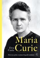 Okładka książki Maria Curie