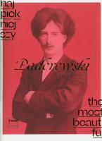 Najpiękniejszy Paderewski na fortepian. Autor: Ignacy Jan Paderewski. SmakLiter.pl Okładka książki Najpiękniejszy Paderewski na fortepian