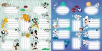 Opakowanie Naklejki na zeszyty Mickey Mouse