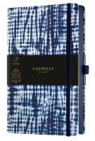 Opakowanie Notatnik 13x21cm linia Castelli Shibori Jute