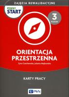 Pewny start Zajęcia rewalidacyjne Orientacja przestrzenna Karty pracy poziom 3. Autor: Czechowska Zyta, Majkowska Jolanta. SmakLiter.pl Okładka książki Pewny start Zajęcia rewalidacyjne Orientacja przestrzenna Karty pracy poziom 3