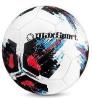Opakowanie Piłka nożna Max Sport biało-czarna