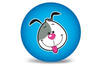 Opakowanie Piłka PVC 230MM - Piesek