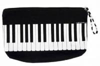 Opakowanie Piórnik kosmetyczka czarny z klawiaturą