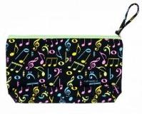 Opakowanie Piórnik kosmetyczka w kolorowe nutki